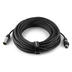 Câble DMX IP65, XLR3 mâle/femelle, 20m, CX104-20
