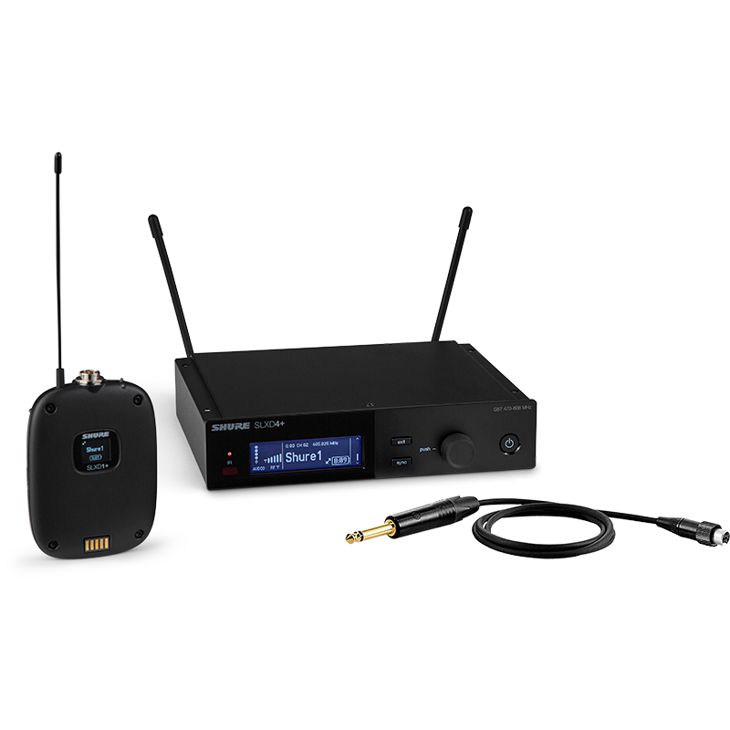 Shure SLXD14+E-G65 – Système HF Instrument Numérique
