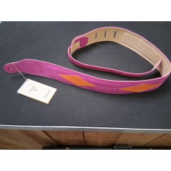 Bretelle guitare artisanale Patrick Blésès – Fabrication française