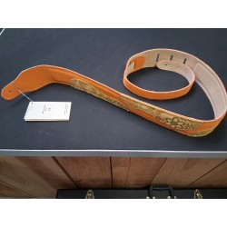 Bretelle guitare artisanale Patrick Blésès – Fabrication française