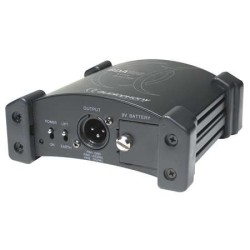 Audiophony BDA-100 – Boîtier de Direct Actif (DI Box)