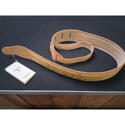 Bretelle guitare artisanale Patrick Blésès – Fabrication française