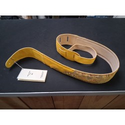 Bretelle guitare artisanale Patrick Blésès – Fabrication française