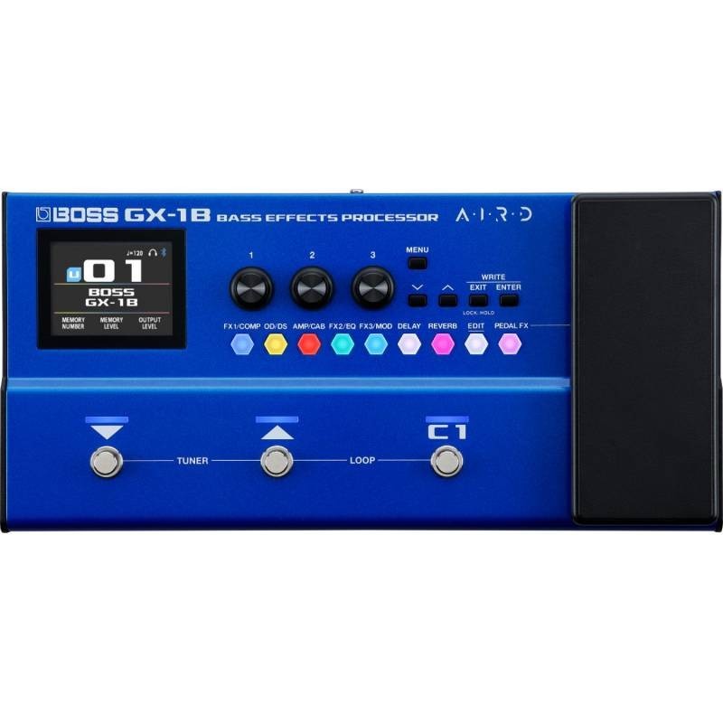 Boss GX-1B – Multi-Effets Basse Compact et Polyvalent