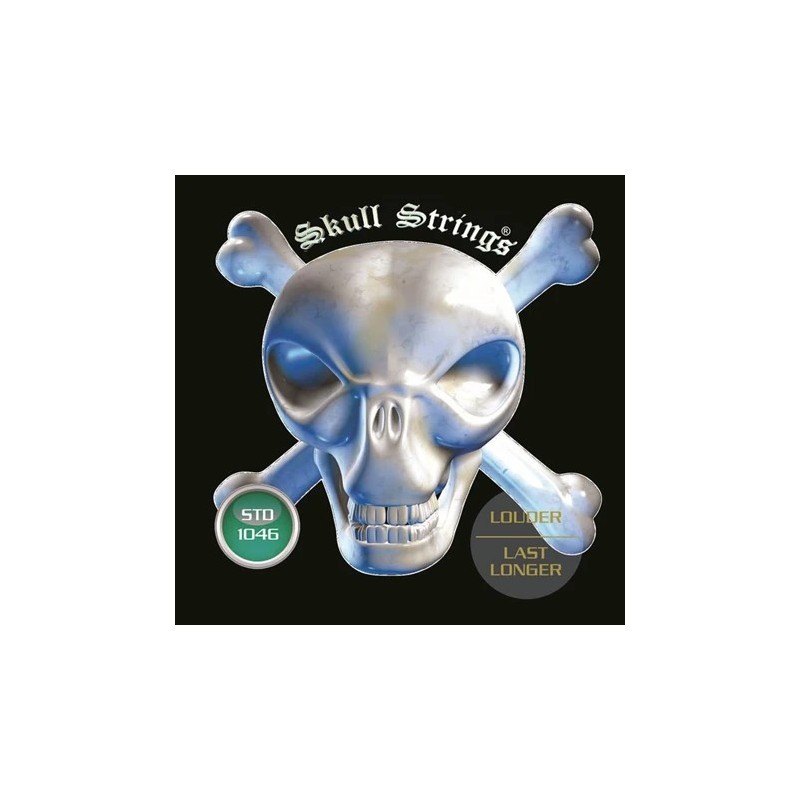 Skull Strings Standard 10-46 – Cordes Guitare Électrique