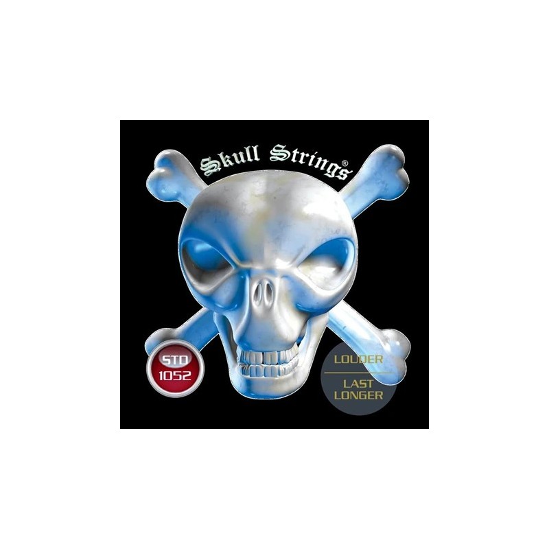 Skull Strings Standard 10-52 – Cordes Guitare Électrique Hybrides