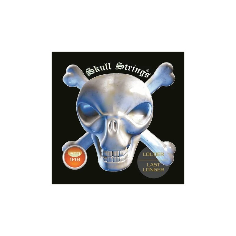 Skull Strings Standard 11-48 – Cordes Guitare Électrique