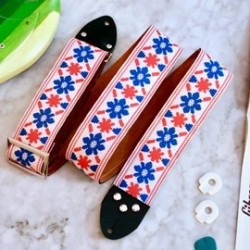 Tom's Vintage Strap – Sangle de Guitare Vintage hippie