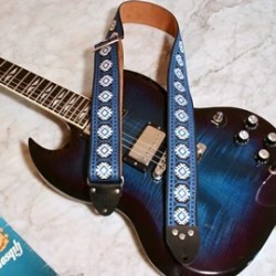 Tom's Vintage Strap – Sangle de Guitare Vintage hippie