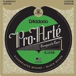 D'Addario EJ25B Pro-Arté Black