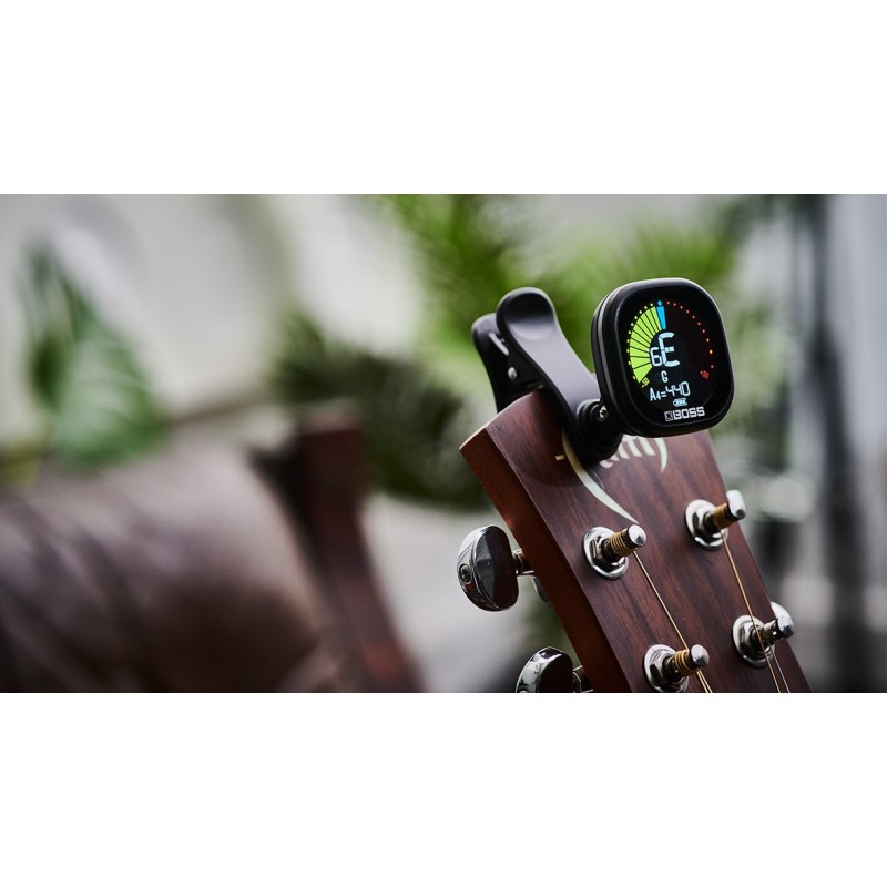 BOSS TU-05 – Accordeur à pince chromatique pour guitare et basse