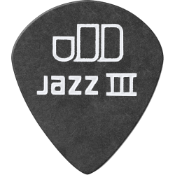 Mediator Dunlop Tortex Noir Jazz III 0.50 Mm (sachet De 12…