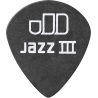 Mediator Dunlop Tortex Noir Jazz III 0.50 Mm (sachet De 12…