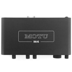 MOTU M4 - Interface Audio USB-C 4 Entrées / 4 Sorties 32 bit 192kHz | Ubico Musique