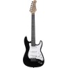 EKO ST100 3/4 Black - Guitare électrique enfant type Strat