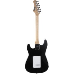 EKO ST100 3/4 Black - Guitare électrique enfant type Strat