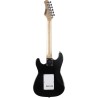 EKO ST100 3/4 Black - Guitare électrique enfant type Strat