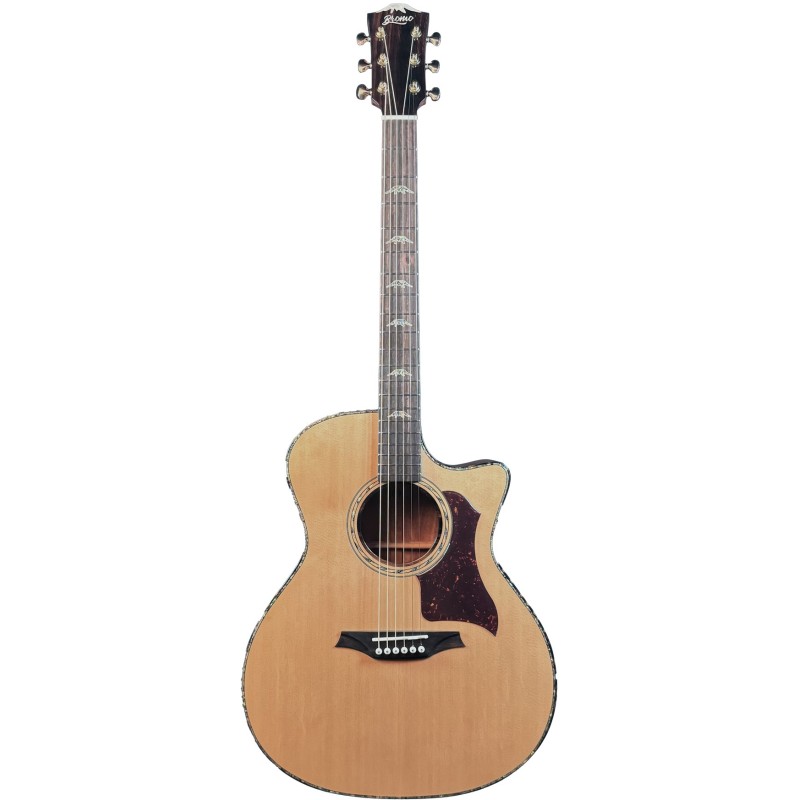 Bromo BAN2 CE - Guitare électro-acoustique folk + housse