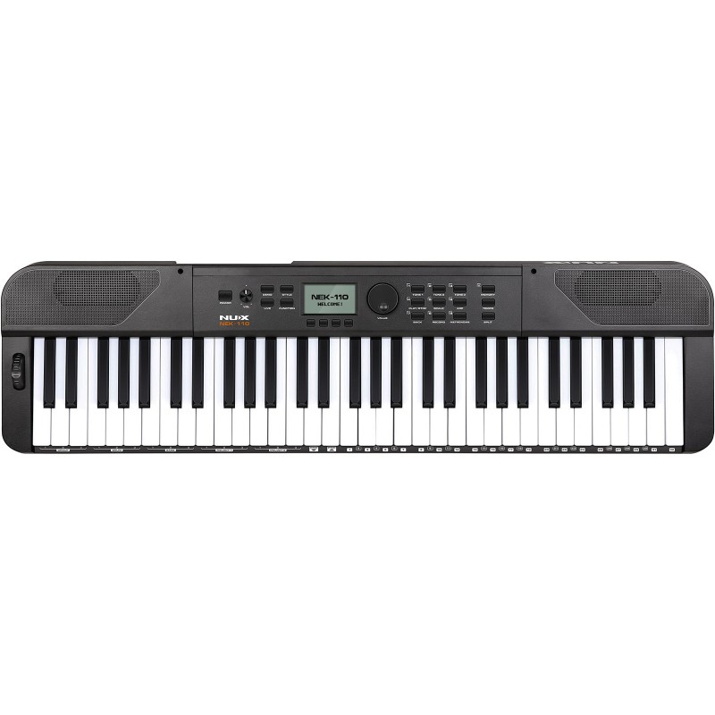 NUX NEK-110B Noir – Clavier arrangeur portable 61 touches Bluetooth