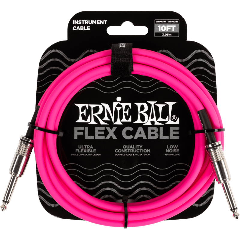 Ernie Ball Flex 6413 - 3 M Rose | Ubico Musique