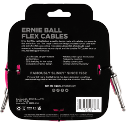 Ernie Ball Flex 6413 - 3 M Rose | Ubico Musique