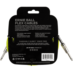 Ernie Ball Flex 6414 - 3 M Vert | Ubico Musique