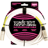 Ernie Ball XLR 6 M Blanc | Ubico Musique