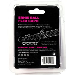 Ernie Ball 9645 Capodastre Flex Noir | Ubico Musique