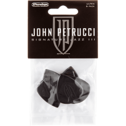 6 Médiators Dunlop John Petrucci Jazz III 1,50mm, Player's…