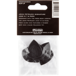 6 Médiators Dunlop John Petrucci Jazz III 1,50mm, Player's…