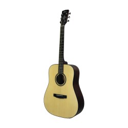 CORT AD850 Open Pore Natural – Guitare folk acoustique Dreadnought