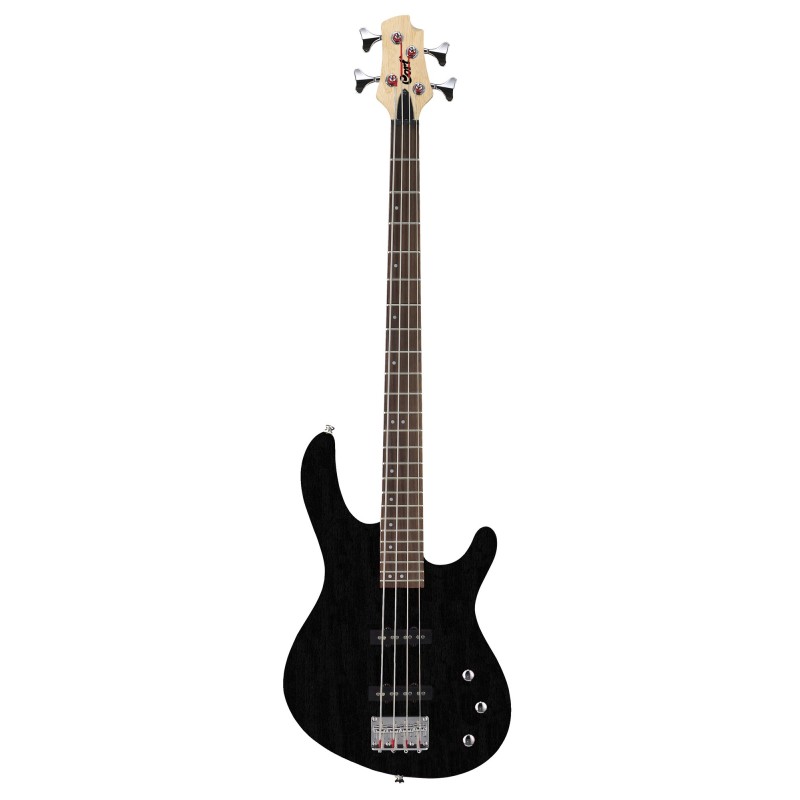 CORT Action Bass JJ Open Pore Black – Basse électrique 4 cordes