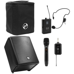 Elokance - Pack e-GO + Housse + Micro HF + Boîtier émetteur ceinture + micro serre-tête