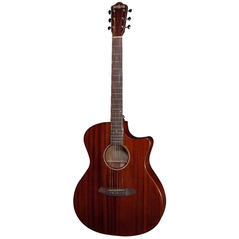 RATHBONE RS8MCE – Guitare électro-acoustique Grand Auditorium tout acajou massif
