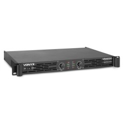 VONYX VDA1000, ampli stereo 2x500W format rack