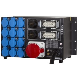 Briteq PD-63SH/FRA-BEL – Distributeur de puissance 63A triphasé