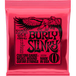 JEU DE Cordes 2226 Burly Slinky 11-14-18p-30-42-52 Ernie Ba…