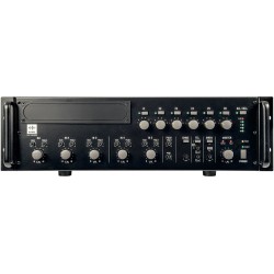 AMPLIFICATEUR PUBLIC ADRESS  6 ZONES  480 W, 100 V, 4 Ω,