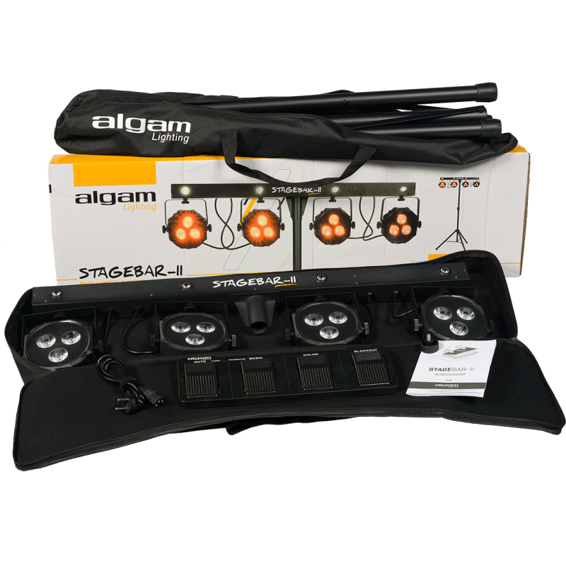 Algam Lighting Stagebar II - Pack jeux de lumières LED | Ubico Musique