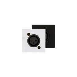 Plastron XLR Femelle Blanc CP45XLFS-W - Audac