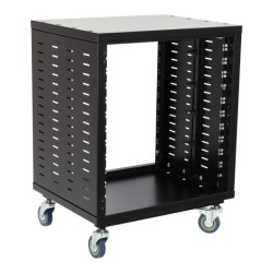 Rack 19P SUR Roulettes 12U - Algam Audio | Ubico Musique