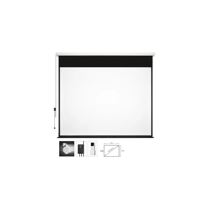 Ecran Fonestar Projector Screen Electric 150", 4:3 3 M / 2.…