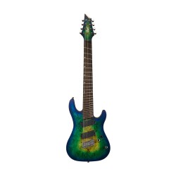 Guitare Cort KX508MS2 8 Cordes Marina Blue Burst