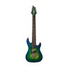 Guitare Cort KX508MS2 8 Cordes Marina Blue Burst