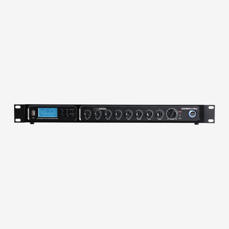 Ampli Mixeur 100V 240W Bt,fm,usb,aux COMBO240Evo - Audiopho…