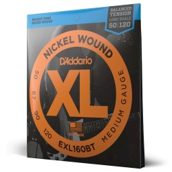 Cordes D'addario Basse XL File Rond Nickel Long 50-67-90-120