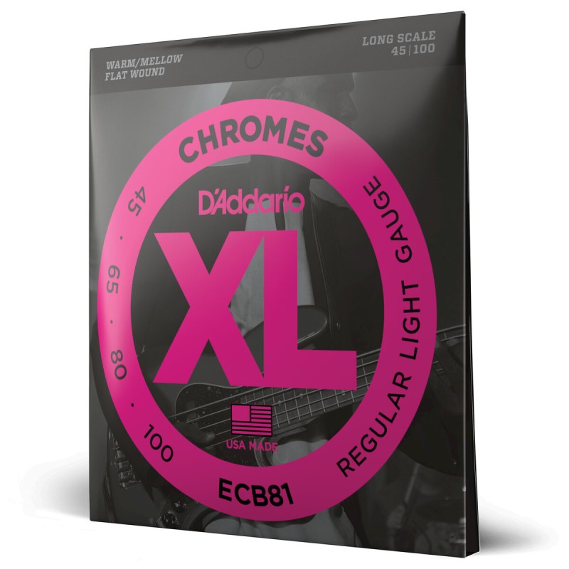 Cordes D'addario Basse Chromes Soft 45-65-80-100