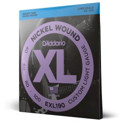 Cordes D'addario SET Bass XL 40-100 Long Scale