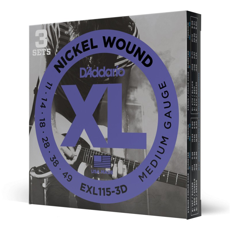 D'addario Cordes En Nickel Pour Guitare Électrique D'addari…