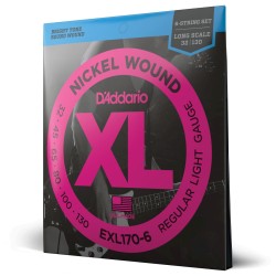Cordes D'addario Basse 6C Soft 32-45-65-80-100-130